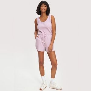 Noize Rylin Lilac Thistle Cotton Romper Small NWT